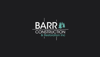 Logo Barr Construction - Negative version