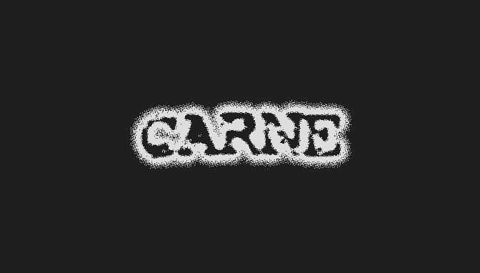 Logo Carne - Negative version