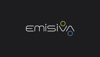 Logo Emisiva - Negative version
