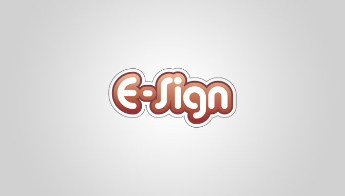 Logo e-Sign