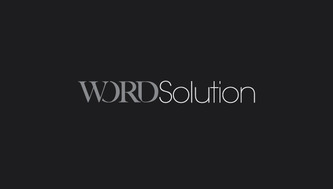 Logo Word Solution - Negative version