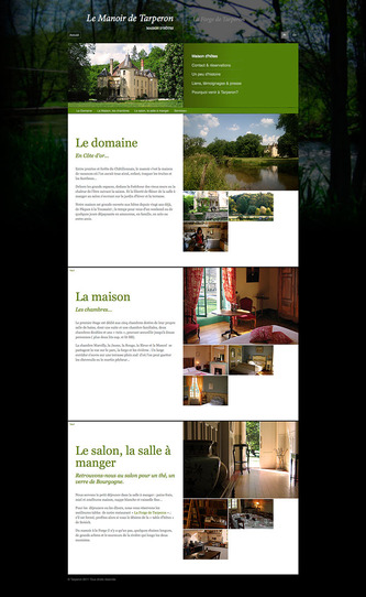 Le Manoir de Tarperon - Interior page